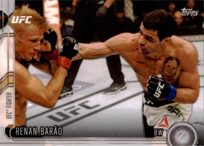 Renan Barão 2015 Topps UFC Chronicles Base #128 Silver