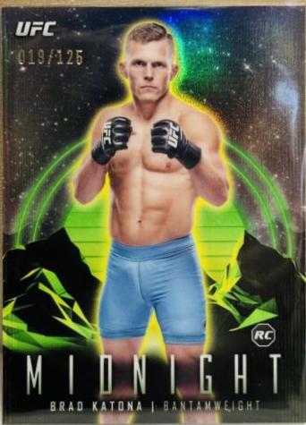 Brad Katona 2024 Topps Midnight UFC Base #53 Morning