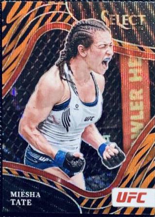 Miesha Tate 2022 Panini Select UFC Octagonside #230 Tiger
