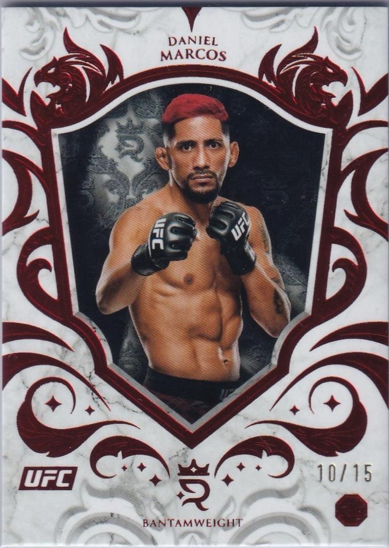 Daniel Marcos 2025 Topps Royalty UFC Base #33 Red