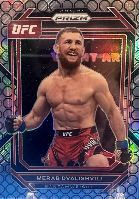 Merab Dvalishvili 2023 Panini Prizm UFC Base #172 Octagon