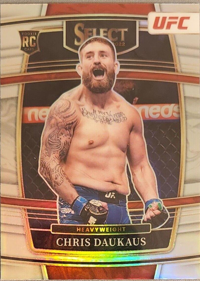 Chris Daukaus 2022 Panini Select UFC Concourse #79 Silver