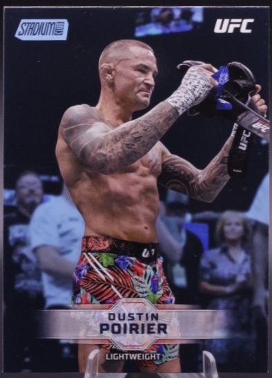 Dustin Poirier 2026 Topps Stadium Club UFC Base #27 Light Blue