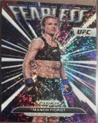 Manon Fiorot 2023 Panini Prizm UFC Fearless #30 White Sparkle