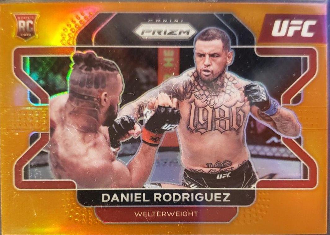 Daniel Rodriguez 2022 Panini Prizm UFC Base #89 Orange