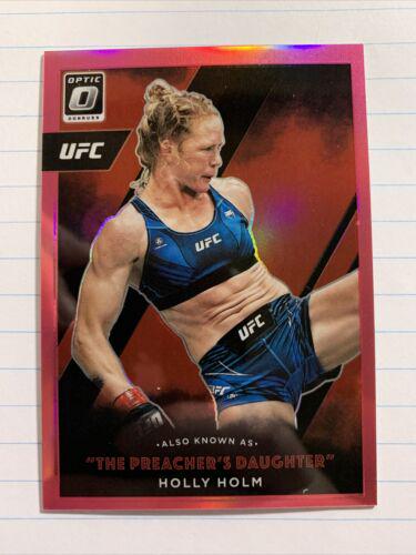 Holly Holm 2022 Panini Donruss Optic UFC Base #25 Pink