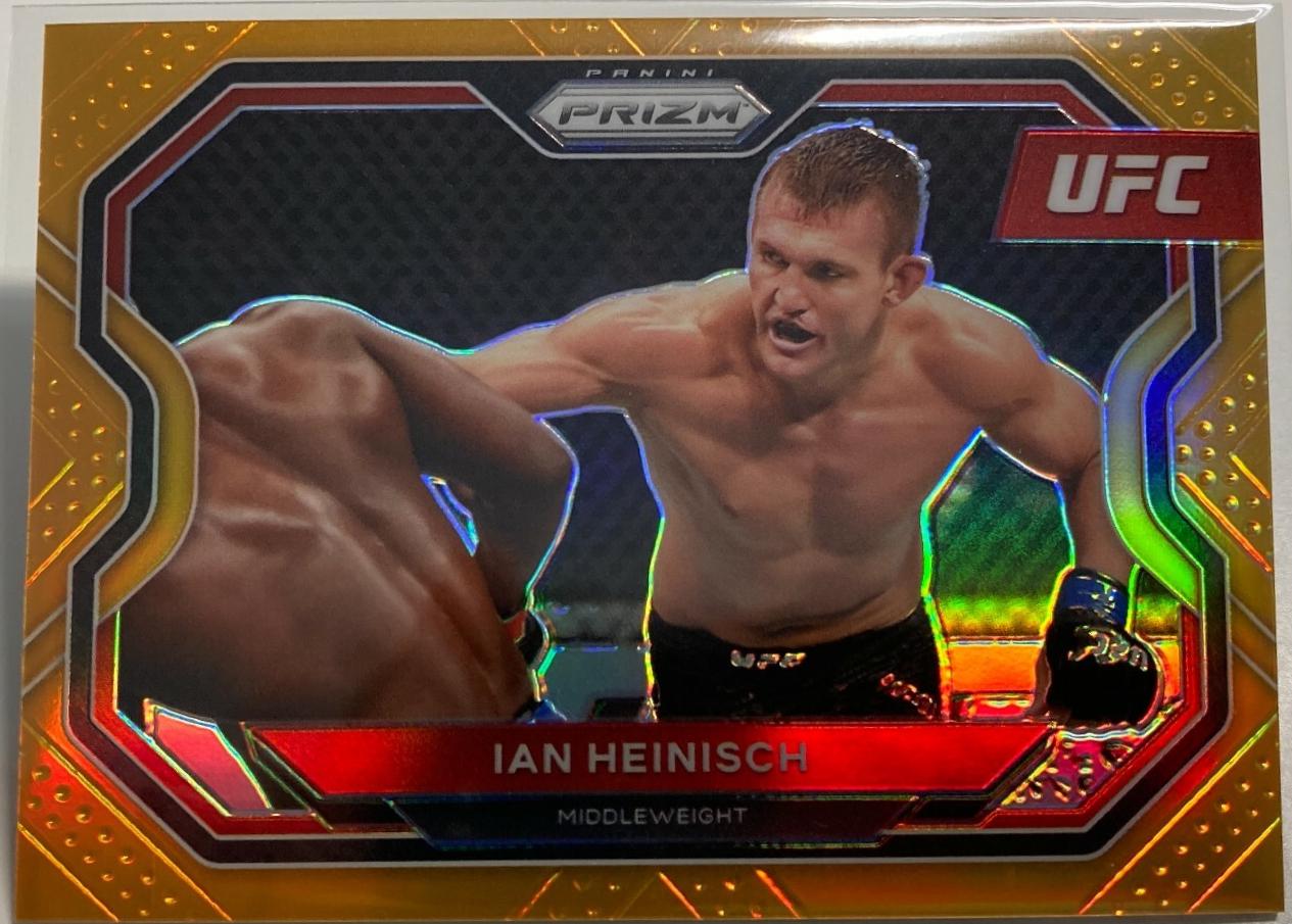 Ian Heinisch 2021 Panini Prizm UFC Base #110 Orange