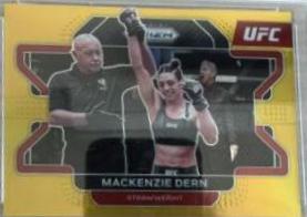 Mackenzie Dern 2022 Panini Prizm UFC Base #26 Gold