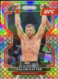 Calvin Kattar 2022 Panini Prizm UFC Base #169 Octagon