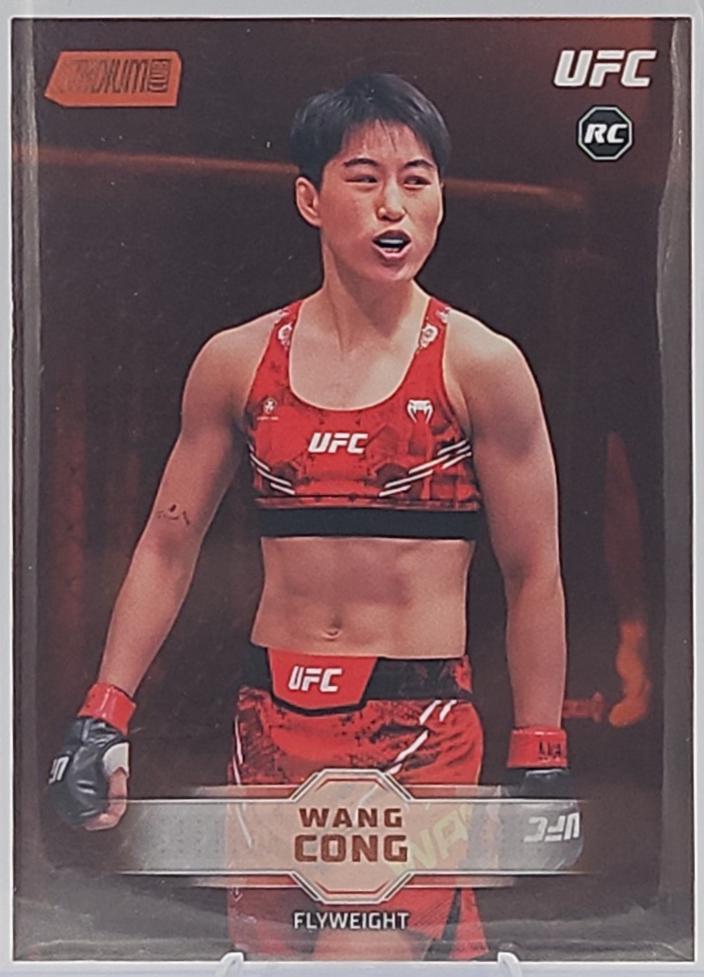 Wang Cong 2026 Topps Stadium Club UFC Base #144 Bronze