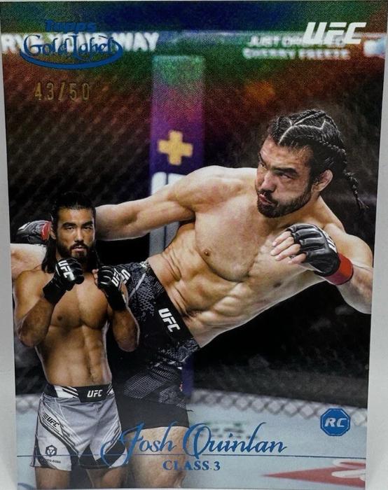 Josh Quinlan 2024 Topps Gold Label UFC Base Class III #99 Blue