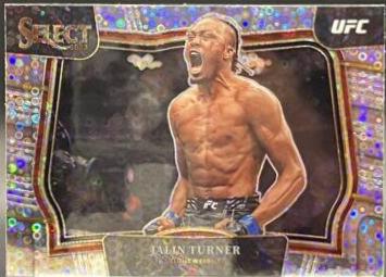 Jalin Turner 2023 Panini Select UFC Octagonside #249 Disco