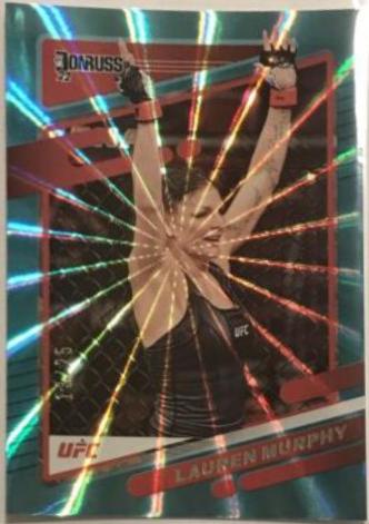 Lauren Murphy 2022 Panini Donruss UFC Base #113 Teal