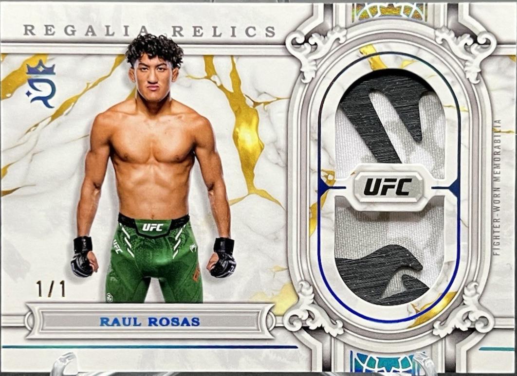 Raul Rosas 2024 Topps Royalty UFC Regalia Relics #RAR-74 Platinum