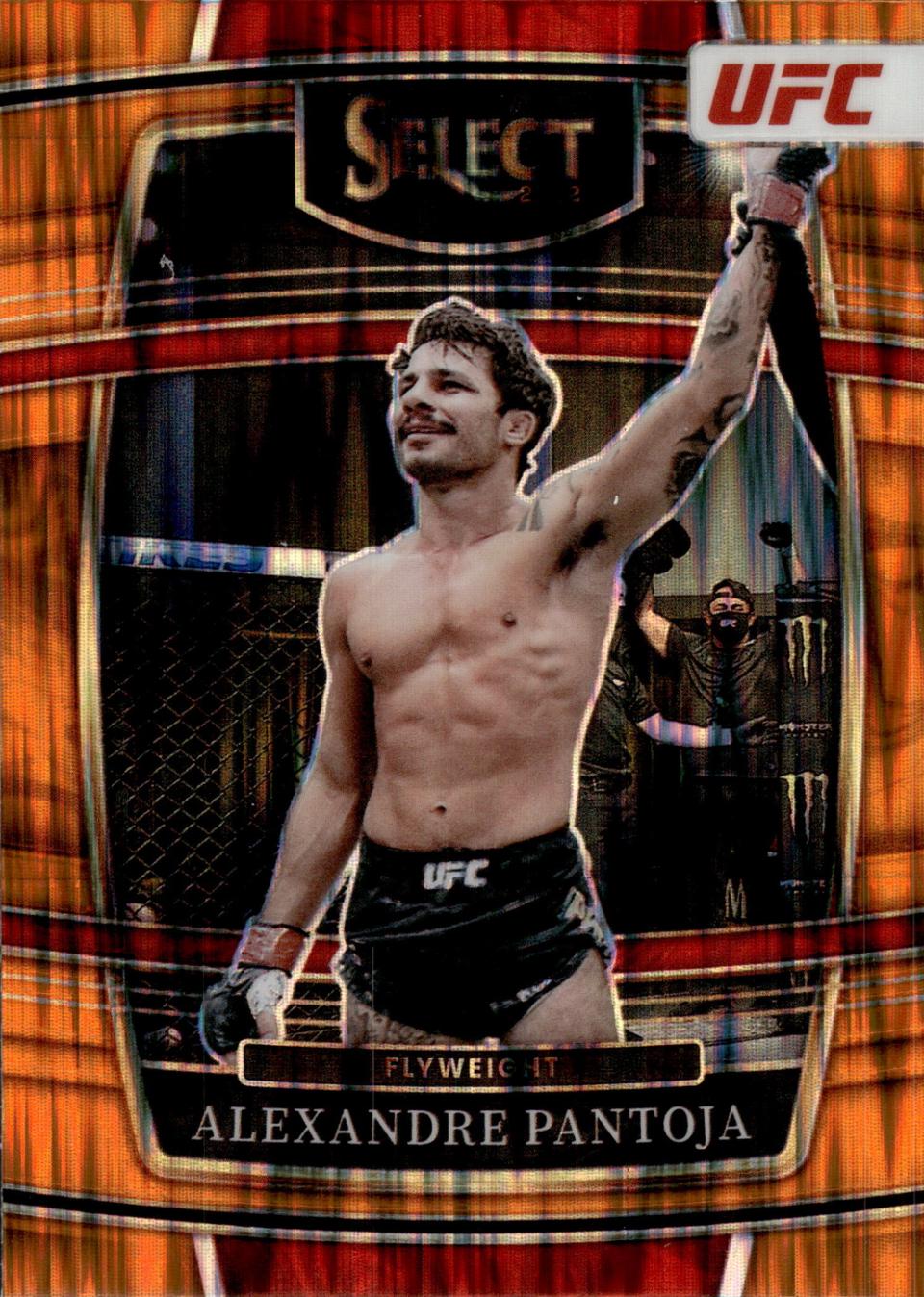 Alexandre Pantoja 2022 Panini Select UFC Concourse #94 Orange Flash