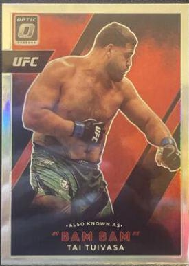 Tai Tuivasa 2022 Panini Donruss Optic UFC Also Known As #5 Pink