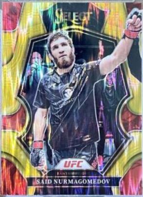 Said Nurmagomedov 2023 Panini Select UFC Premier Level #111 Gold