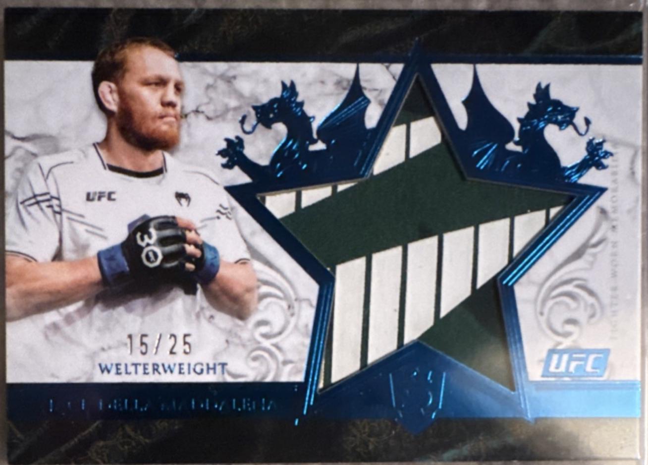 Jack Della Maddalena 2025 Topps Royalty UFC Star Relics #SR-JA Blue