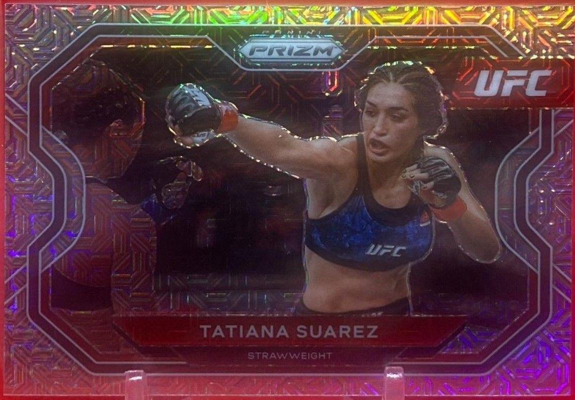Tatiana Suarez 2021 Panini Prizm UFC Base #187 Mojo