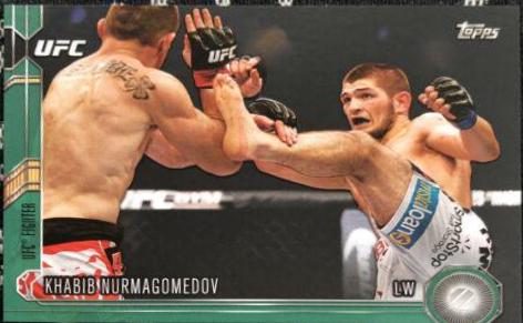 Khabib Nurmagomedov 2015 Topps UFC Chronicles Base #152 Green