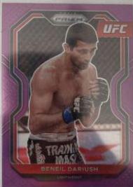 Beneil Dariush 2021 Panini Prizm UFC Base #28 Purple