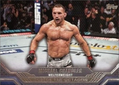 Michael Chandler 2024 Topps Knockout UFC Inside the Octagon #ITO-4 Platinum
