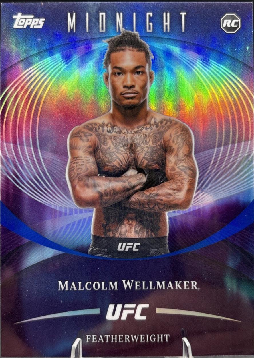 Malcolm Wellmaker 2026 Topps Midnight UFC Base #79 Zodiac