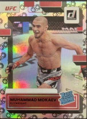 Muhammad Mokaev 2023 Panini Donruss UFC Base #212 30th Anniversary