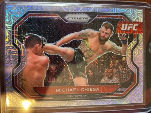 Michael Chiesa 2021 Panini Prizm UFC Base #173 Mojo
