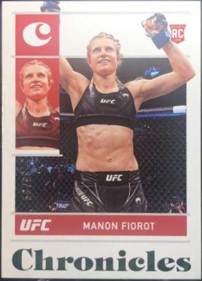 Manon Fiorot 2022 Panini Chronicles UFC Base Chronicles #91 Green
