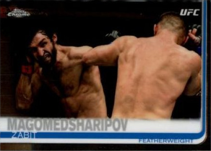 Zabit Magomedsharipov 2019 Topps Chrome UFC Base #18 Green