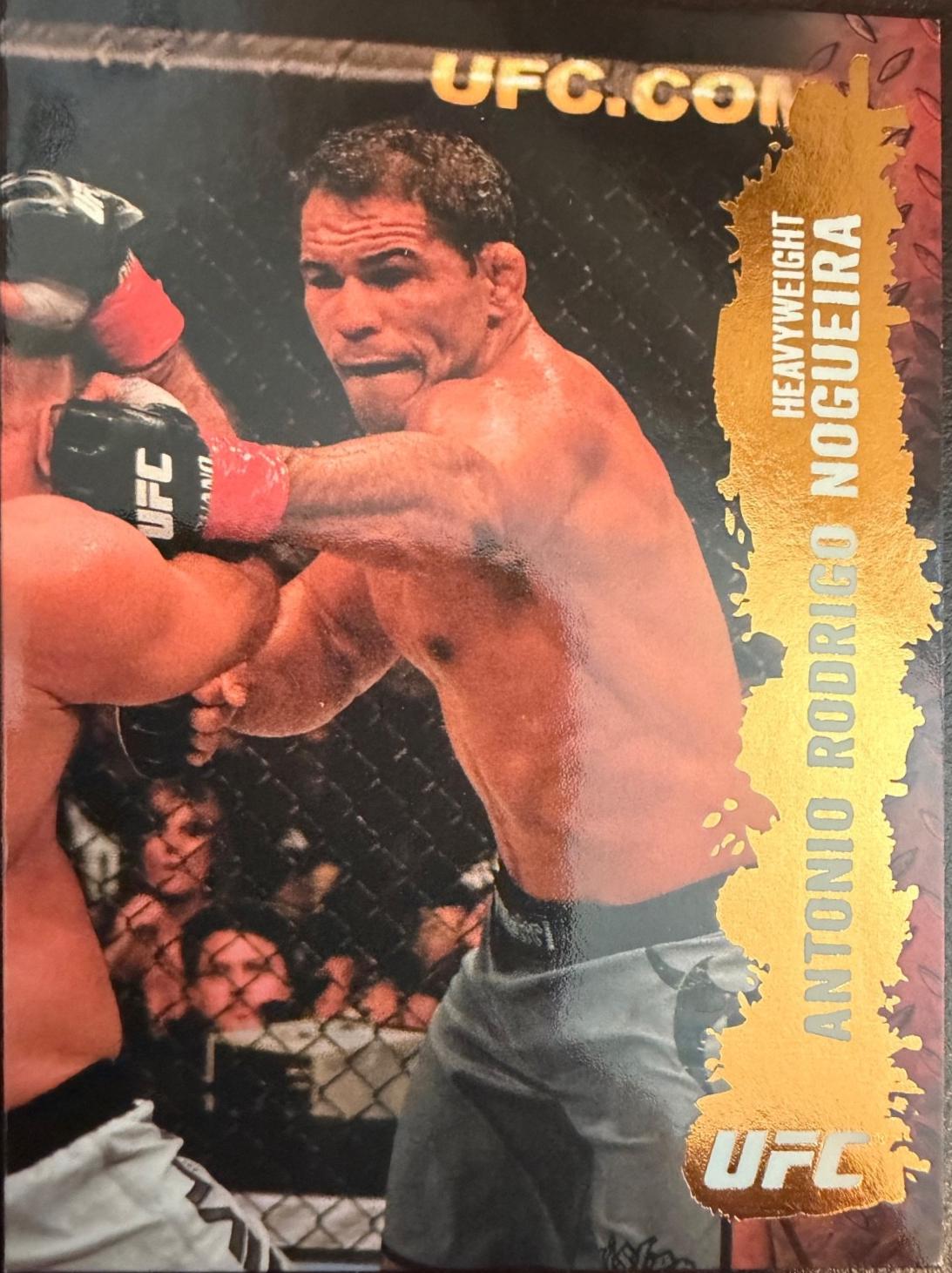 Antonio Rodrigo Nogueira 2009 Topps UFC Round 2 Base #62 Bronze