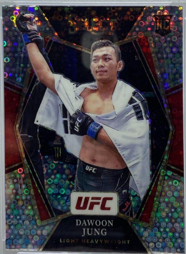 Da Un Jung 2022 Panini Select UFC Premier Level #179 Disco