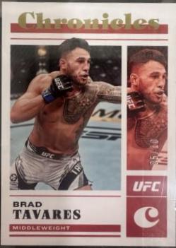 Brad Tavares 2023 Panini Chronicles UFC Base Chronicles #63 Green
