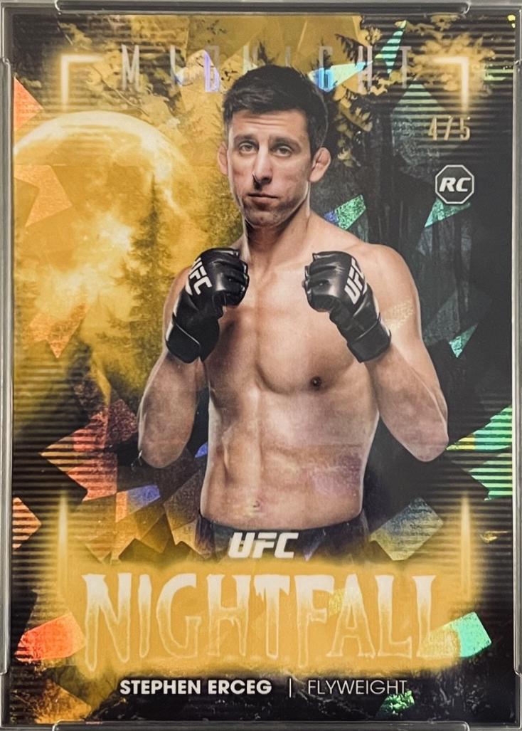 Stephen Erceg 2025 Topps Midnight UFC Nightfall #NF-24 Daybreak