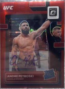 Andre Petroski 2023 Panini Donruss Optic UFC Base #138 Blue