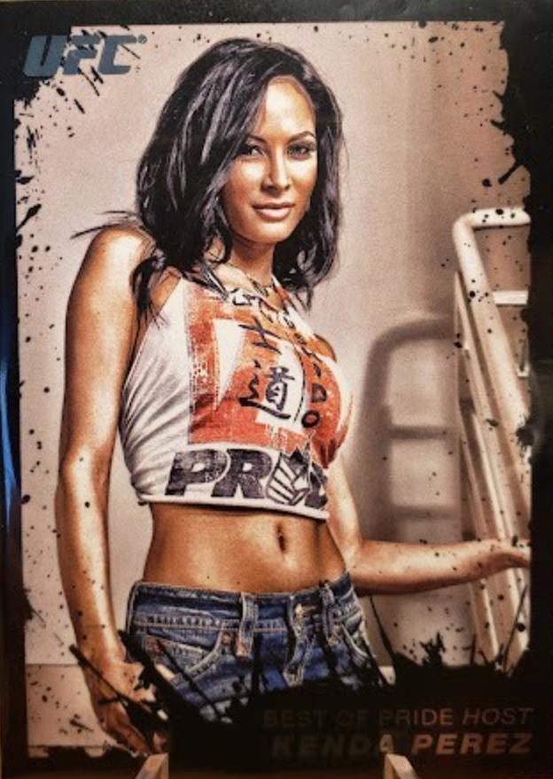 Kenda Perez 2011 Topps UFC Moment of Truth Base #62 Independence Edition