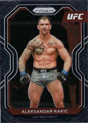Aleksandar Rakic 2021 Panini Prizm UFC Base #16 Lucky Envelopes