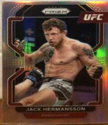 Jack Hermansson 2022 Panini Prizm UFC Base #135 Silver