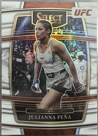 Julianna Peña 2022 Panini Select UFC Concourse #87 White