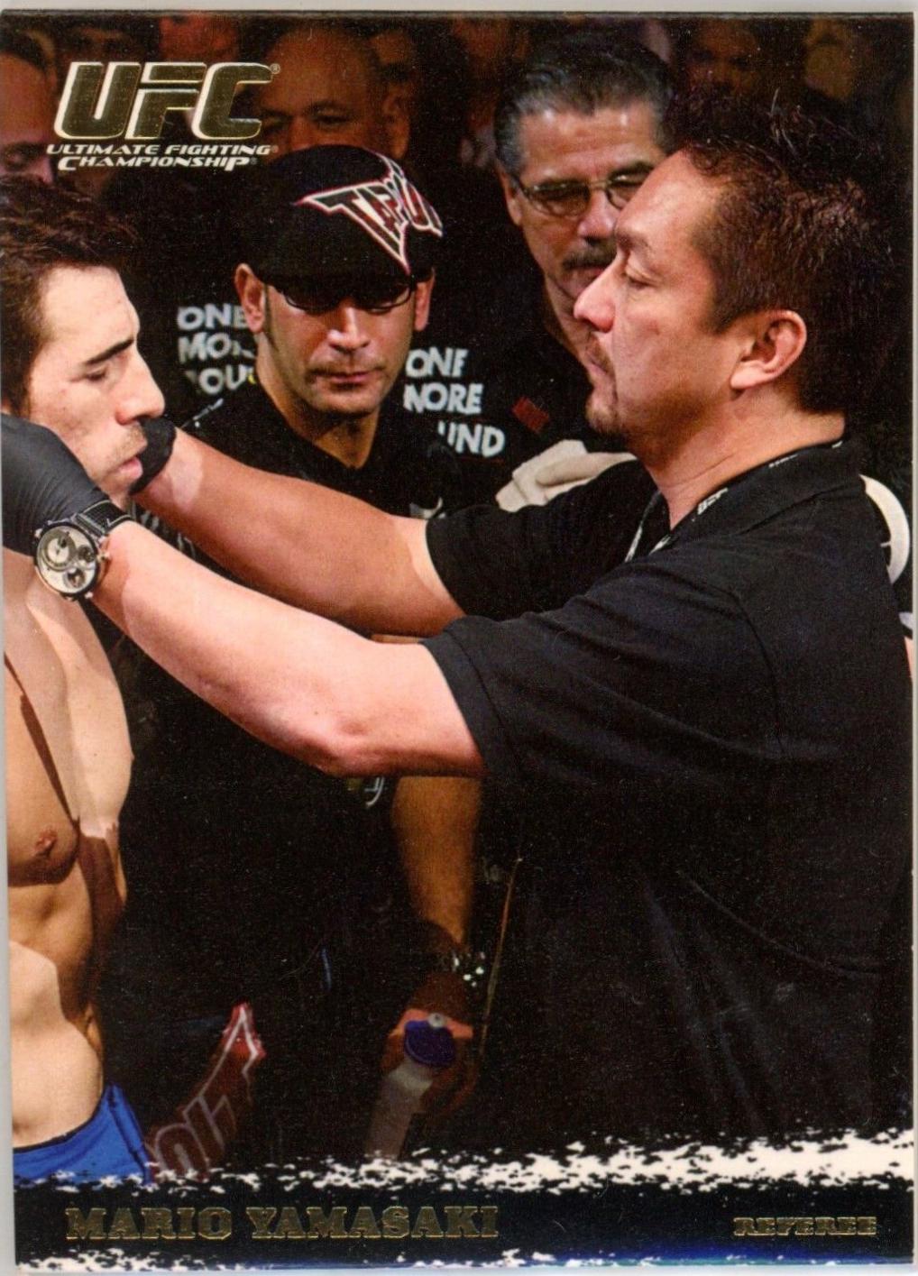 Mario Yamasaki 2009 Topps UFC Round 1 Base #93 Gold