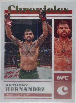 Anthony Hernandez 2023 Panini Chronicles UFC Base Chronicles #83 Gold