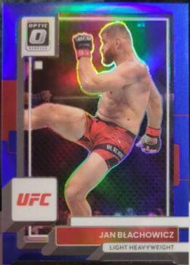 Jan Błachowicz 2023 Panini Donruss Optic UFC Base #65 Blue