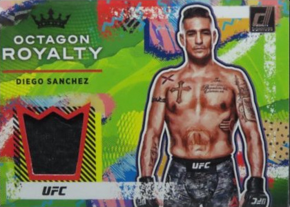 Diego Sanchez 2022 Panini Donruss UFC Octagon Royalty #28 Prime