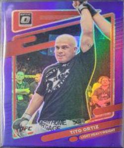Tito Ortiz 2022 Panini Donruss Optic UFC Base #7 Purple