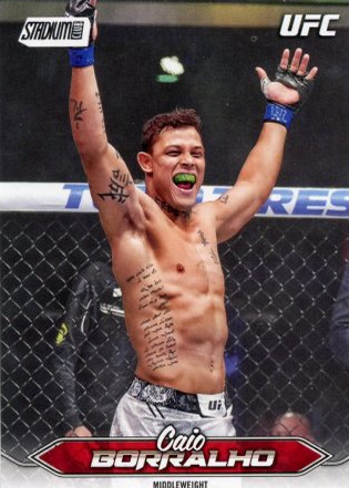 Caio Borralho 2025 Topps Stadium Club UFC Base #98 First Day Issue