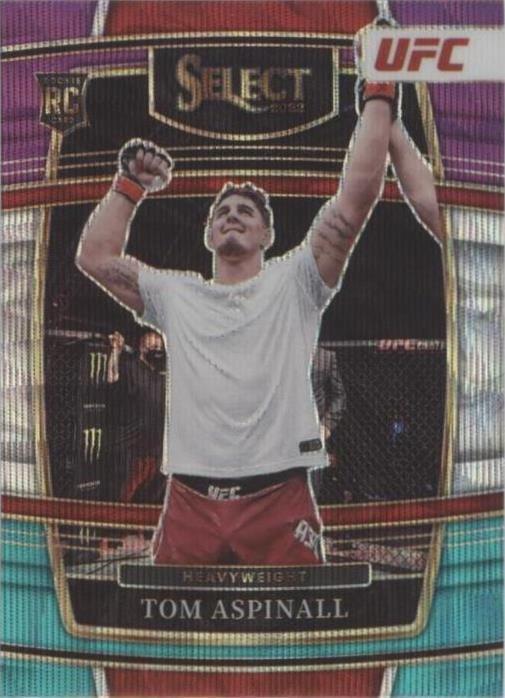 Tom Aspinall 2022 Panini Select UFC Concourse #98 Tri Color
