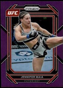 Jennifer Maia 2023 Panini Prizm UFC Base #139 Purple