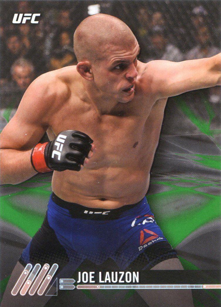 Joe Lauzon 2017 Topps UFC Knockout Base #57 Green