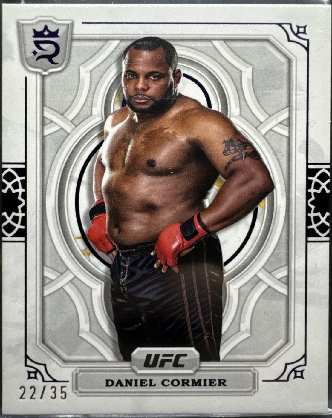 Daniel Cormier 2024 Topps Royalty UFC Base #79 Purple